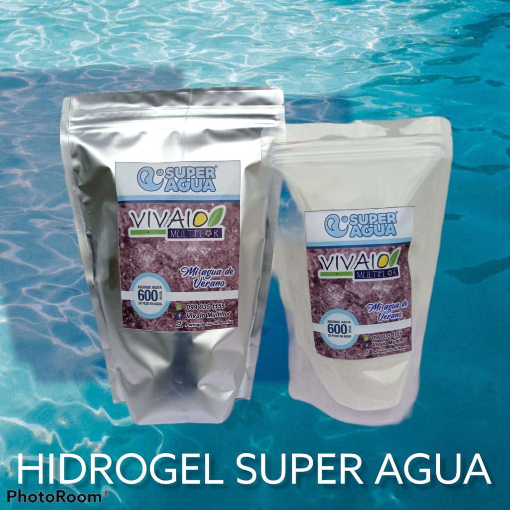 Retenedor De Humedad HIdrogel Super Agua Bolsa Nacional De Productos